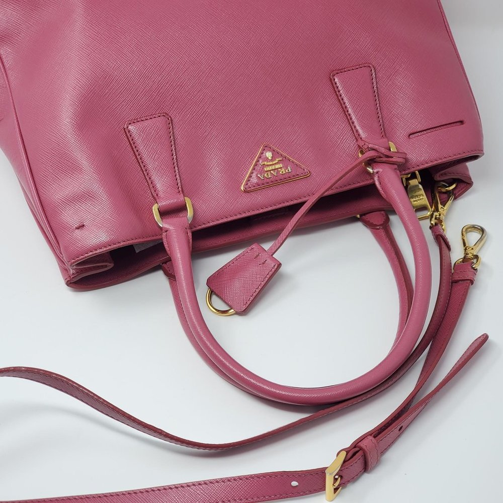 Auth Prada Galleria Medium Saffiano Crossbody Bag - Picture 6 of 16